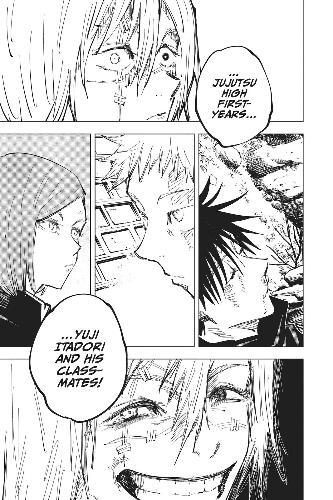 Read Jujutsu Kaisen ENGLISH Manga Online