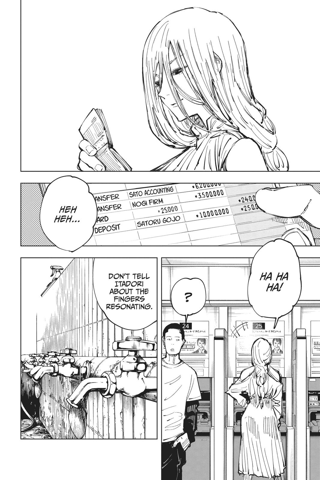 Read Jujutsu Kaisen ENGLISH Manga Online