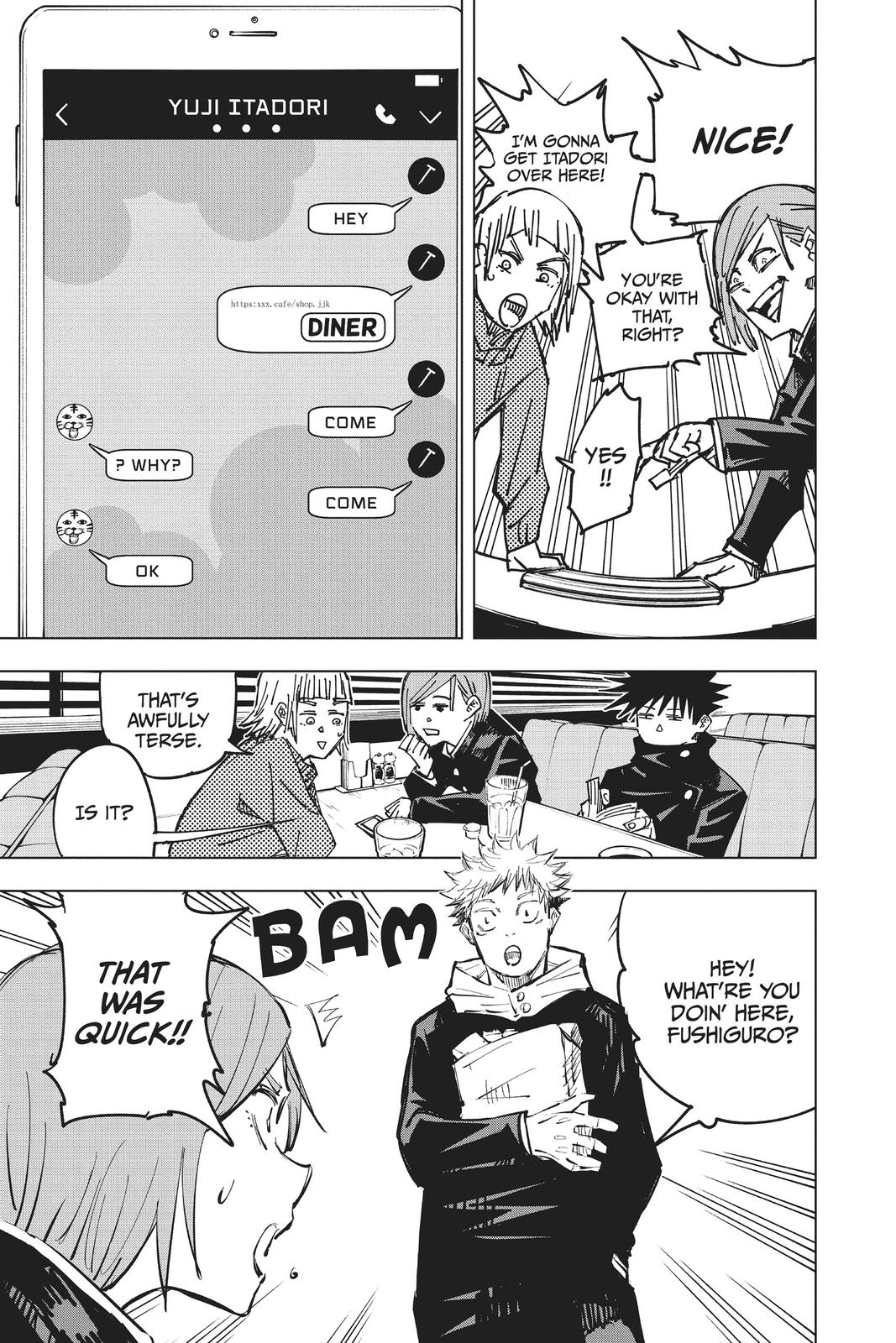 Read Jujutsu Kaisen ENGLISH Manga Online