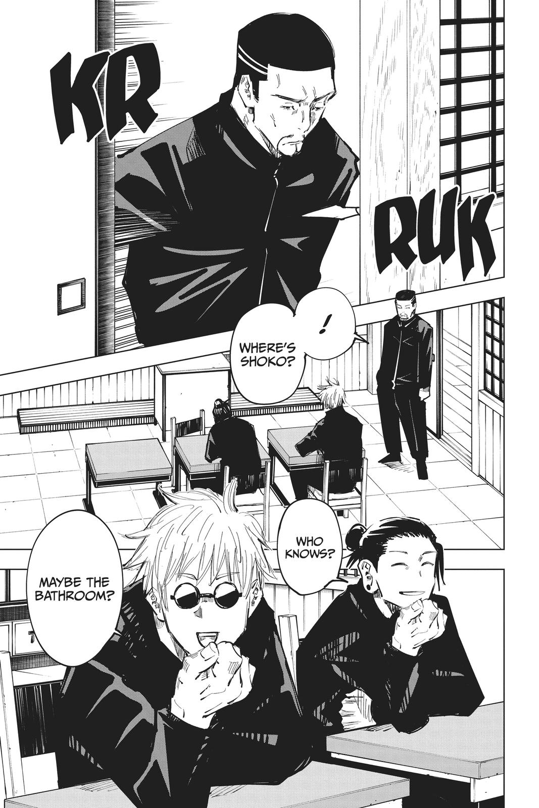 Read Jujutsu Kaisen ENGLISH Manga Online