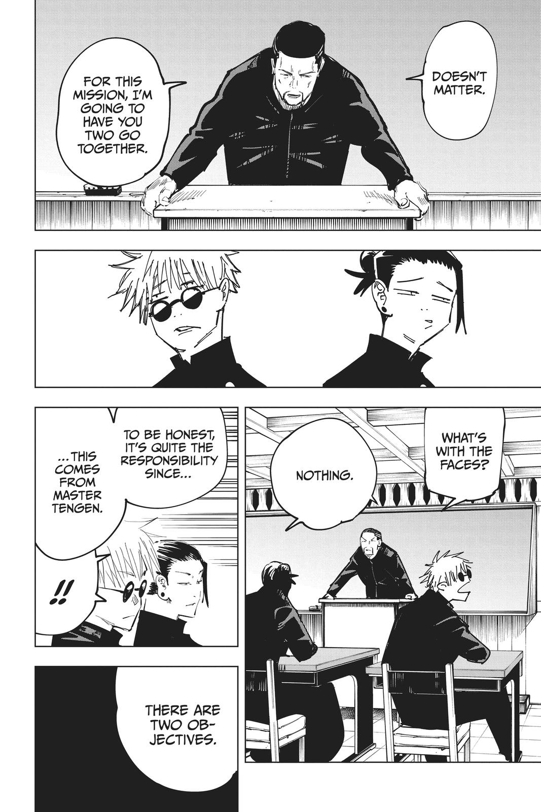 Read Jujutsu Kaisen ENGLISH Manga Online