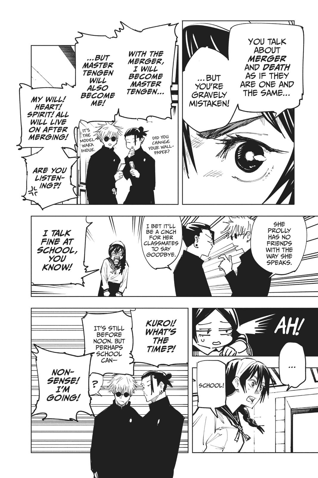 Read Jujutsu Kaisen ENGLISH Manga Online