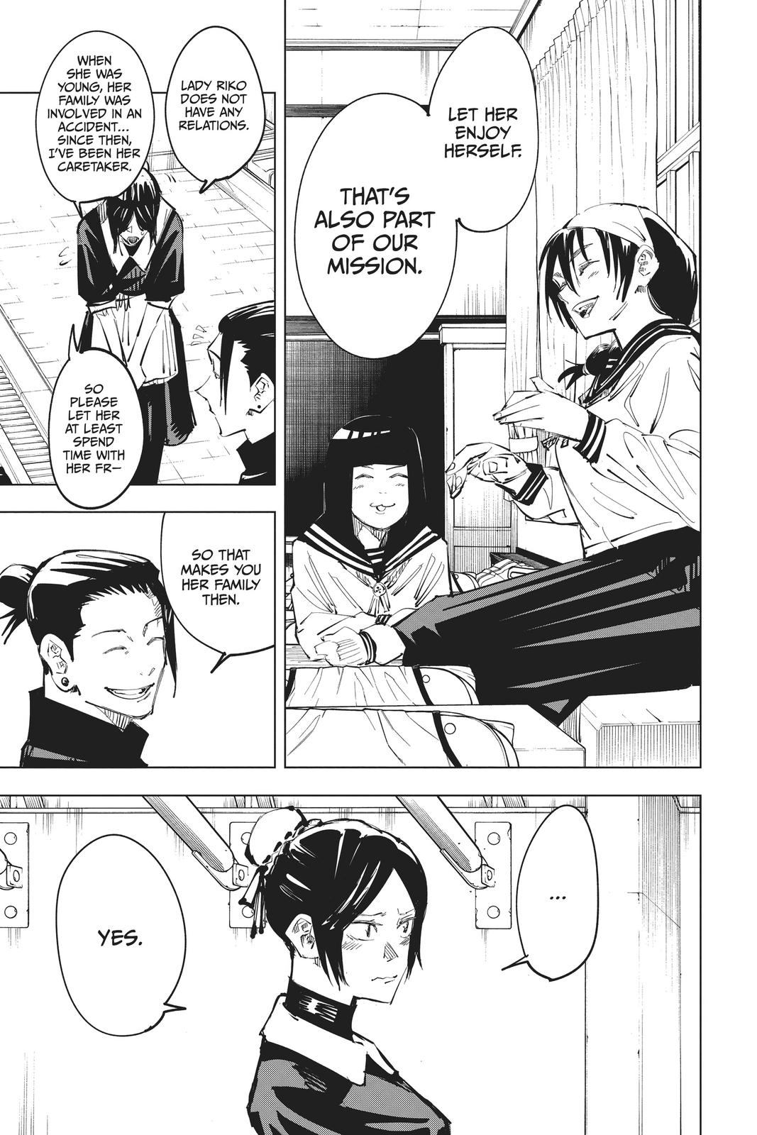 Read Jujutsu Kaisen ENGLISH Manga Online