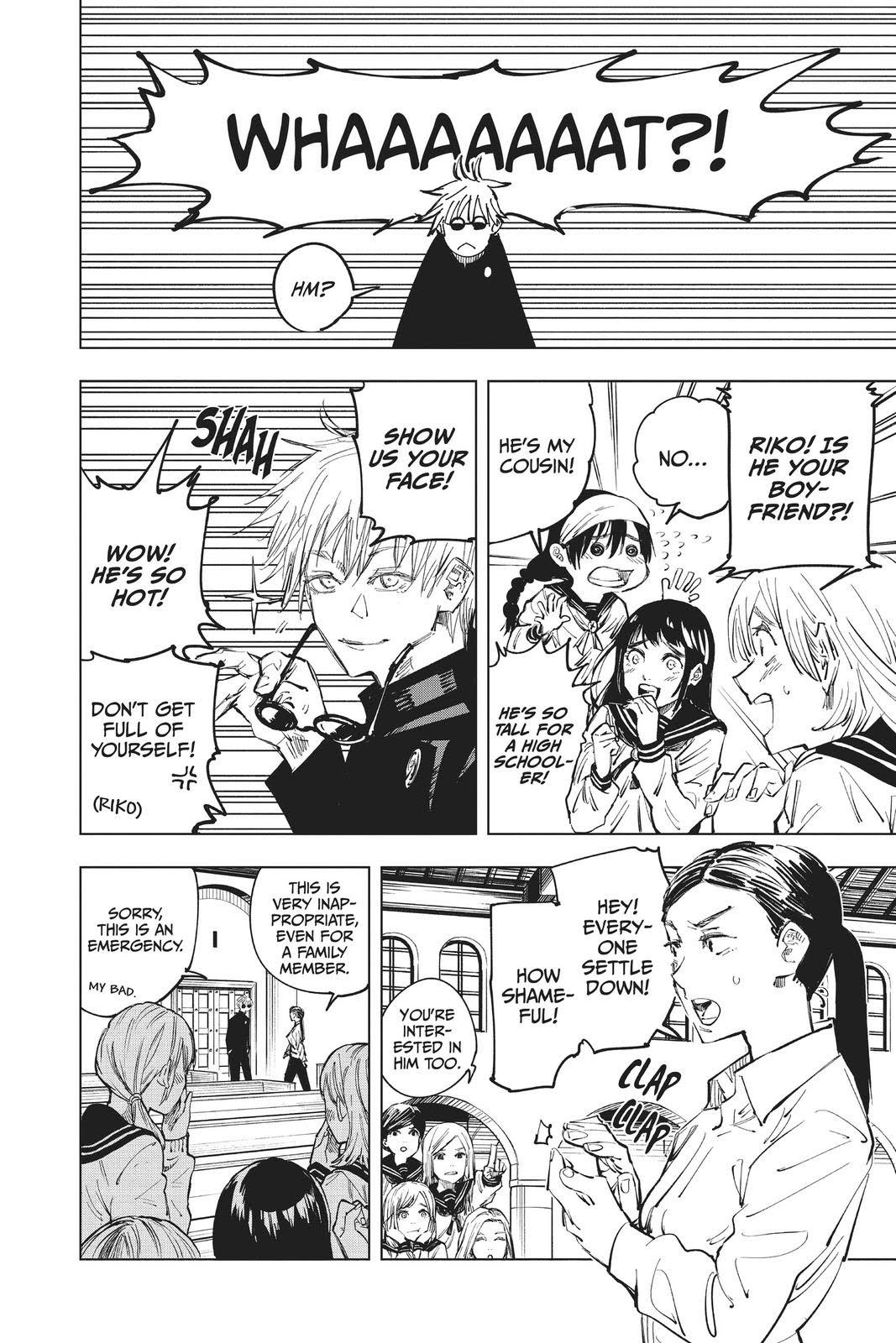 Read Jujutsu Kaisen ENGLISH Manga Online