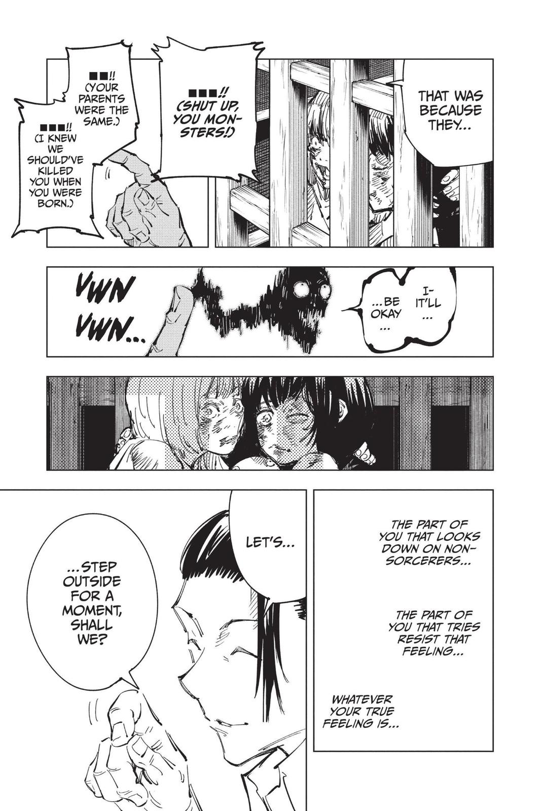 Read Jujutsu Kaisen ENGLISH Manga Online