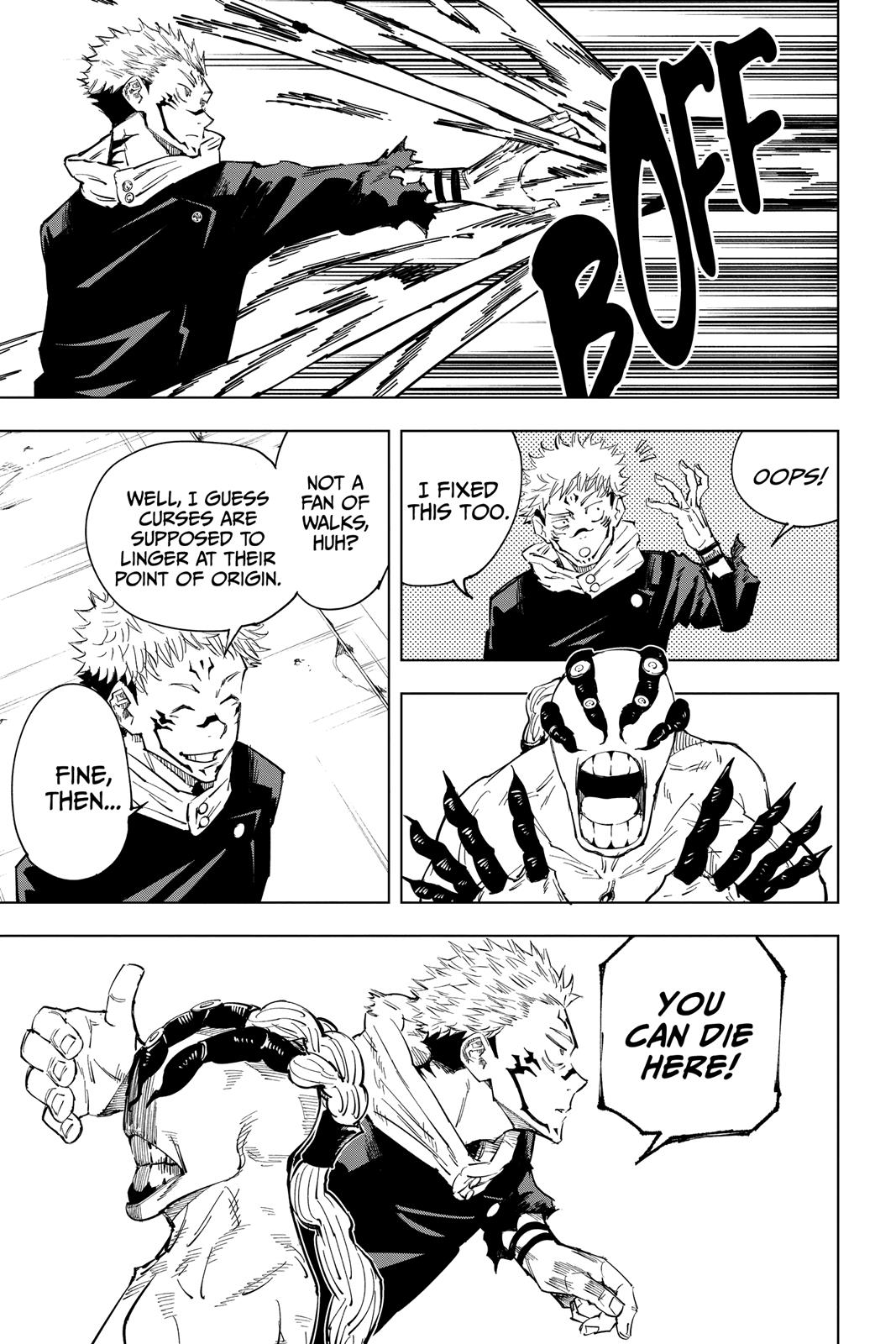 Read Jujutsu Kaisen ENGLISH Manga Online