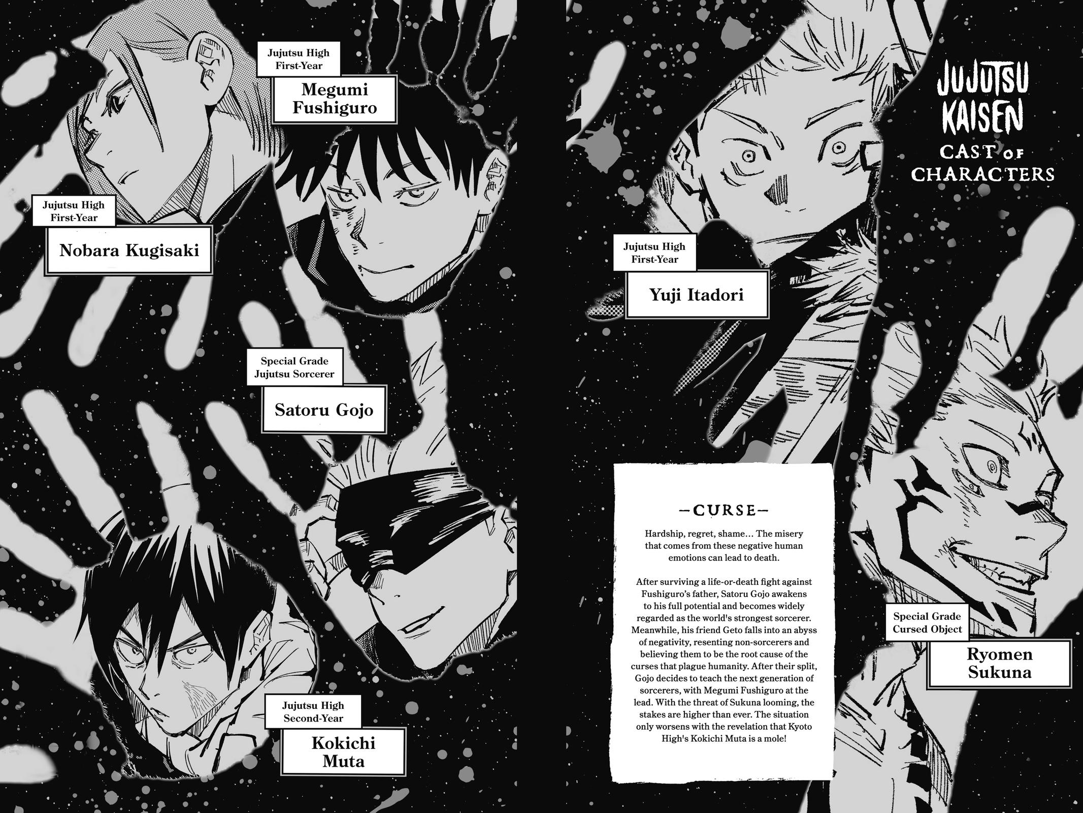 Read Jujutsu Kaisen ENGLISH Manga Online
