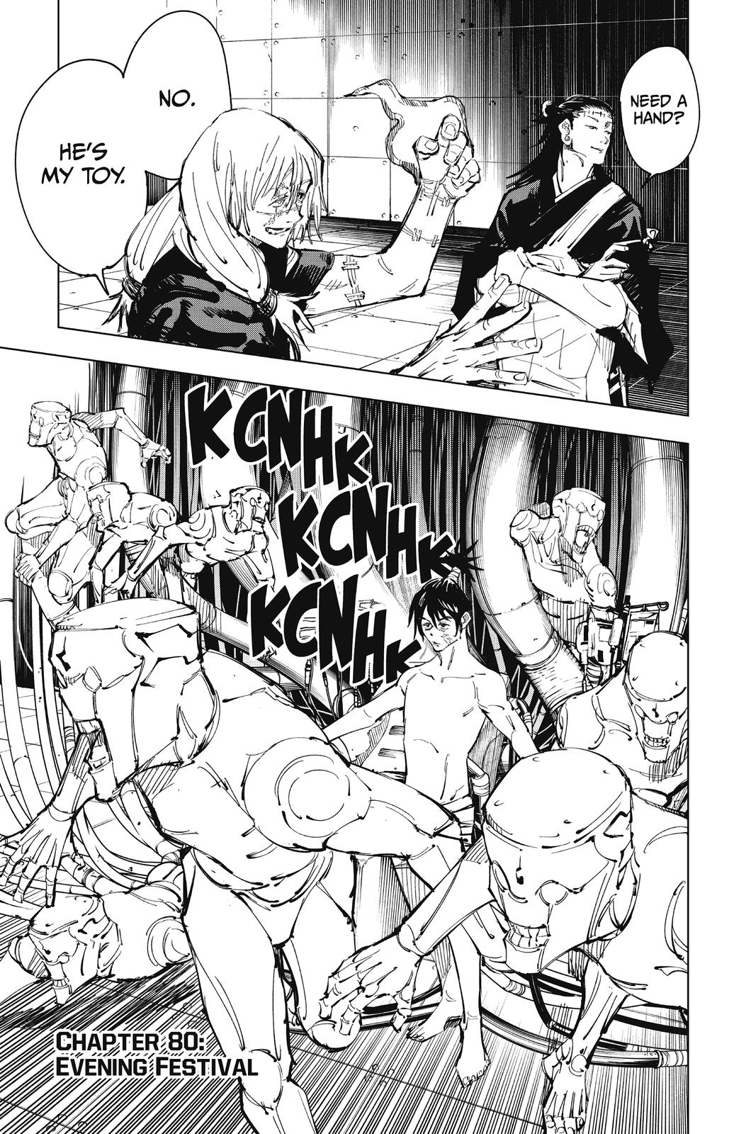 Read Jujutsu Kaisen ENGLISH Manga Online