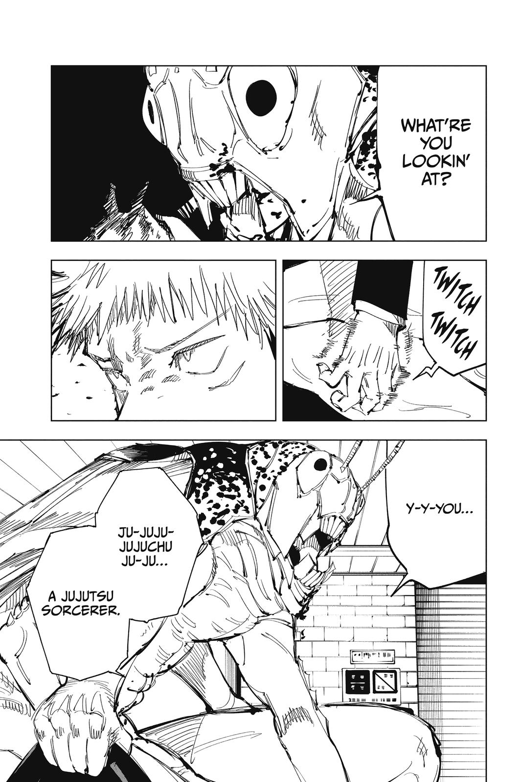 Read Jujutsu Kaisen ENGLISH Manga Online