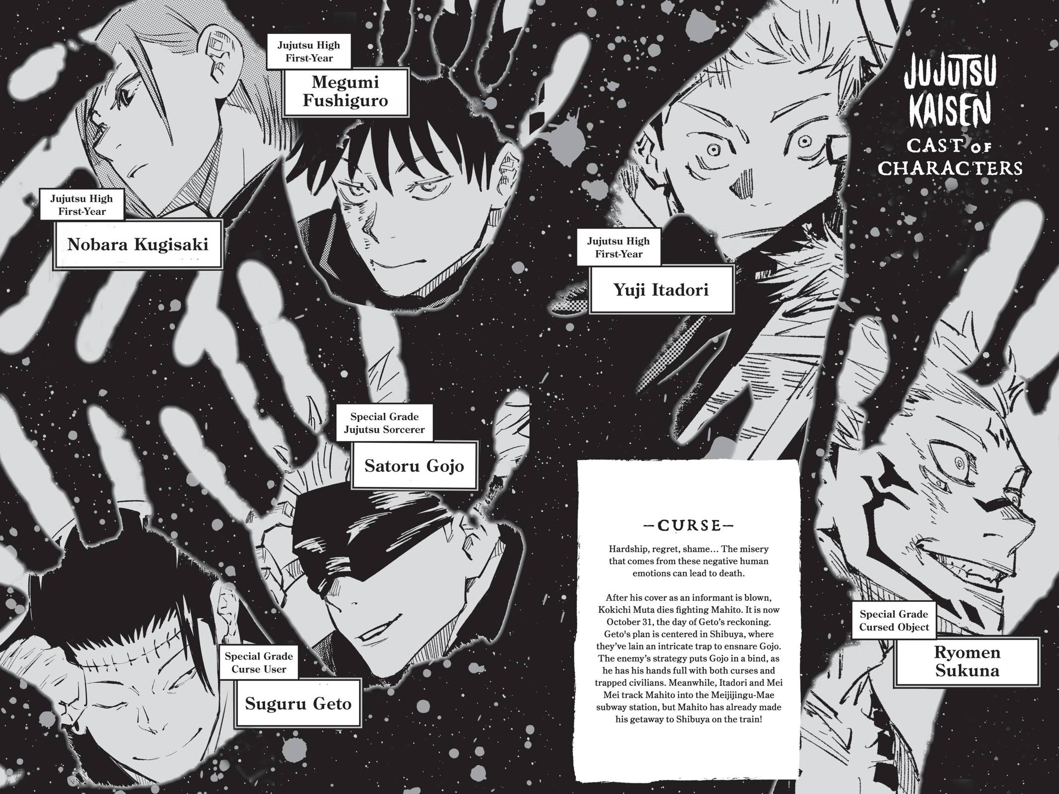 Read Jujutsu Kaisen ENGLISH Manga Online