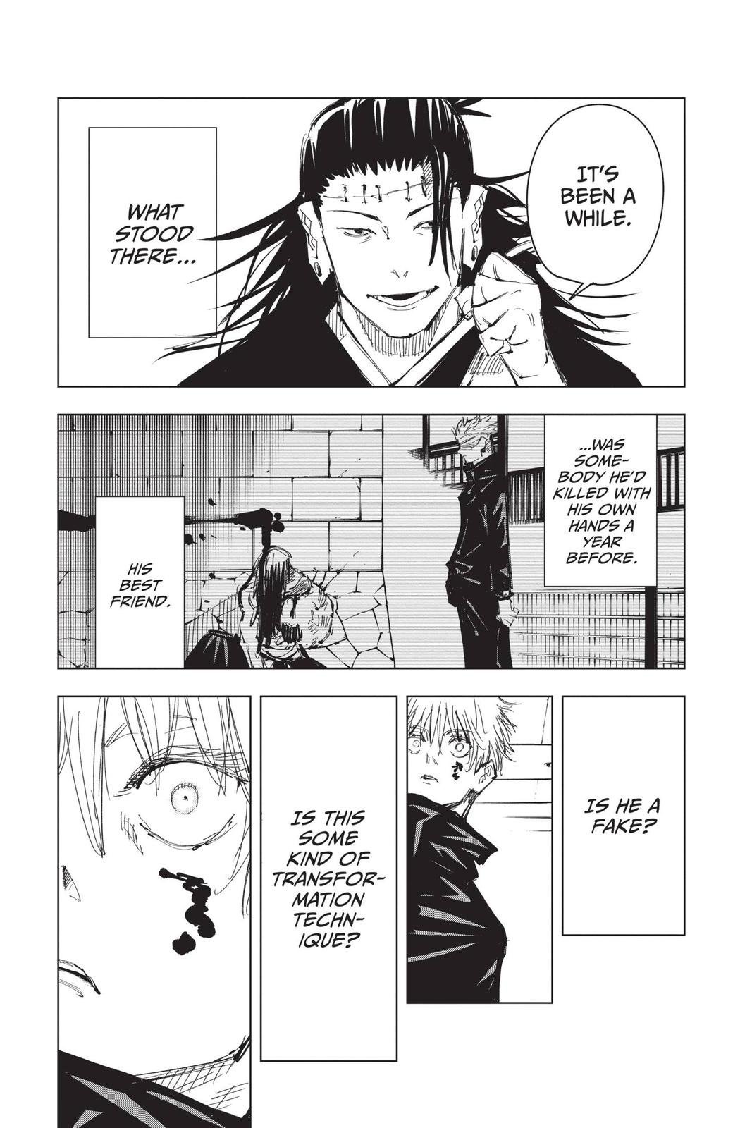 Read Jujutsu Kaisen ENGLISH Manga Online