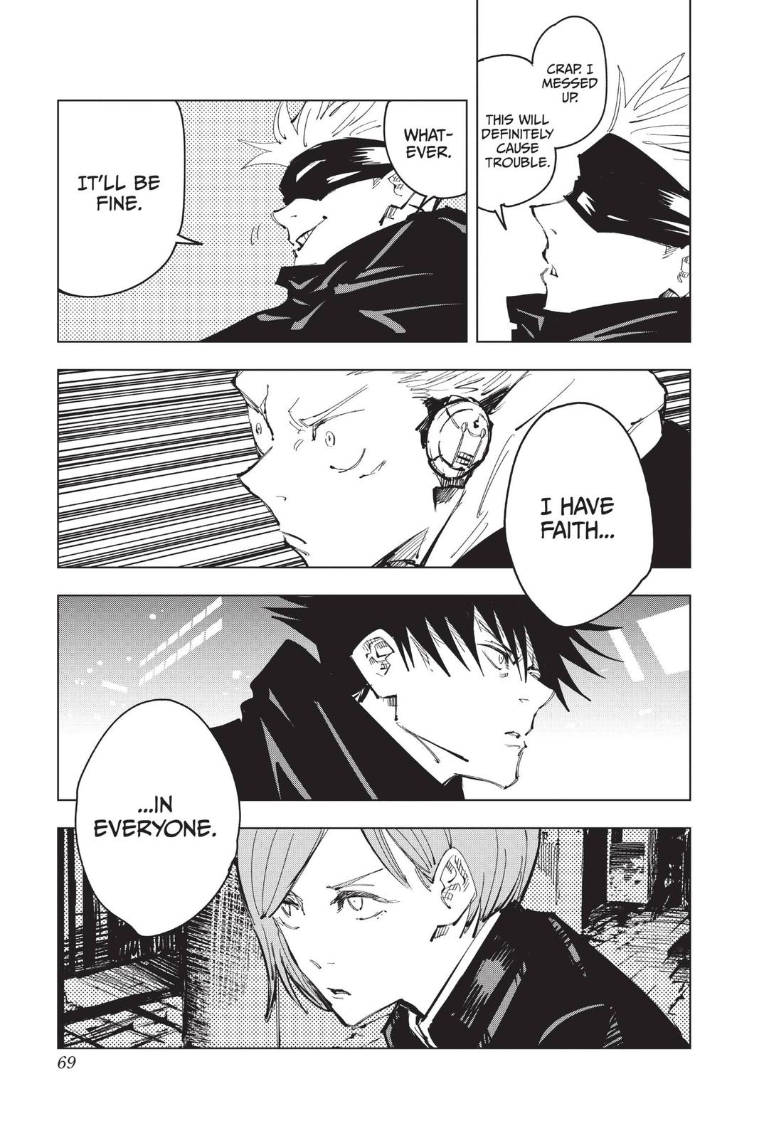 Read Jujutsu Kaisen ENGLISH Manga Online