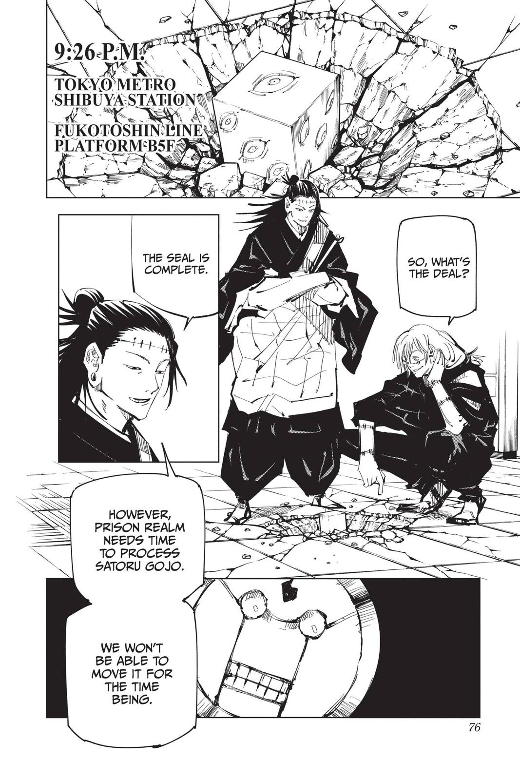Read Jujutsu Kaisen ENGLISH Manga Online