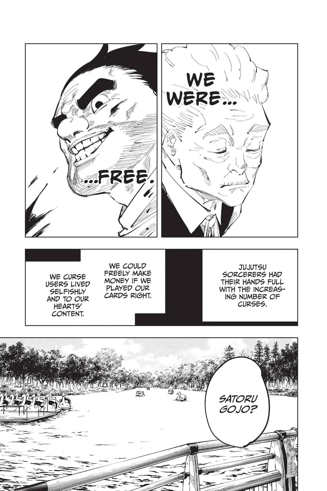 Read Jujutsu Kaisen ENGLISH Manga Online