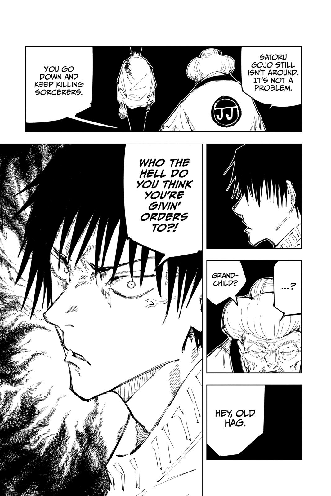 Read Jujutsu Kaisen ENGLISH Manga Online