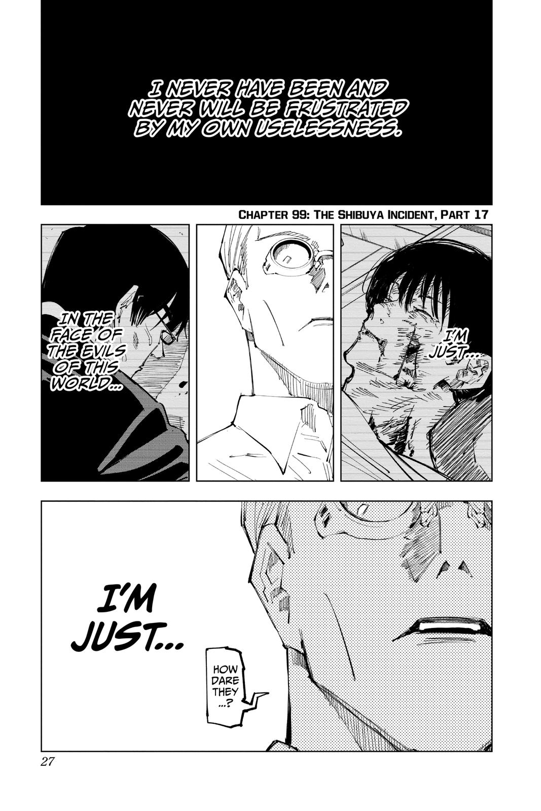 Read Jujutsu Kaisen ENGLISH Manga Online