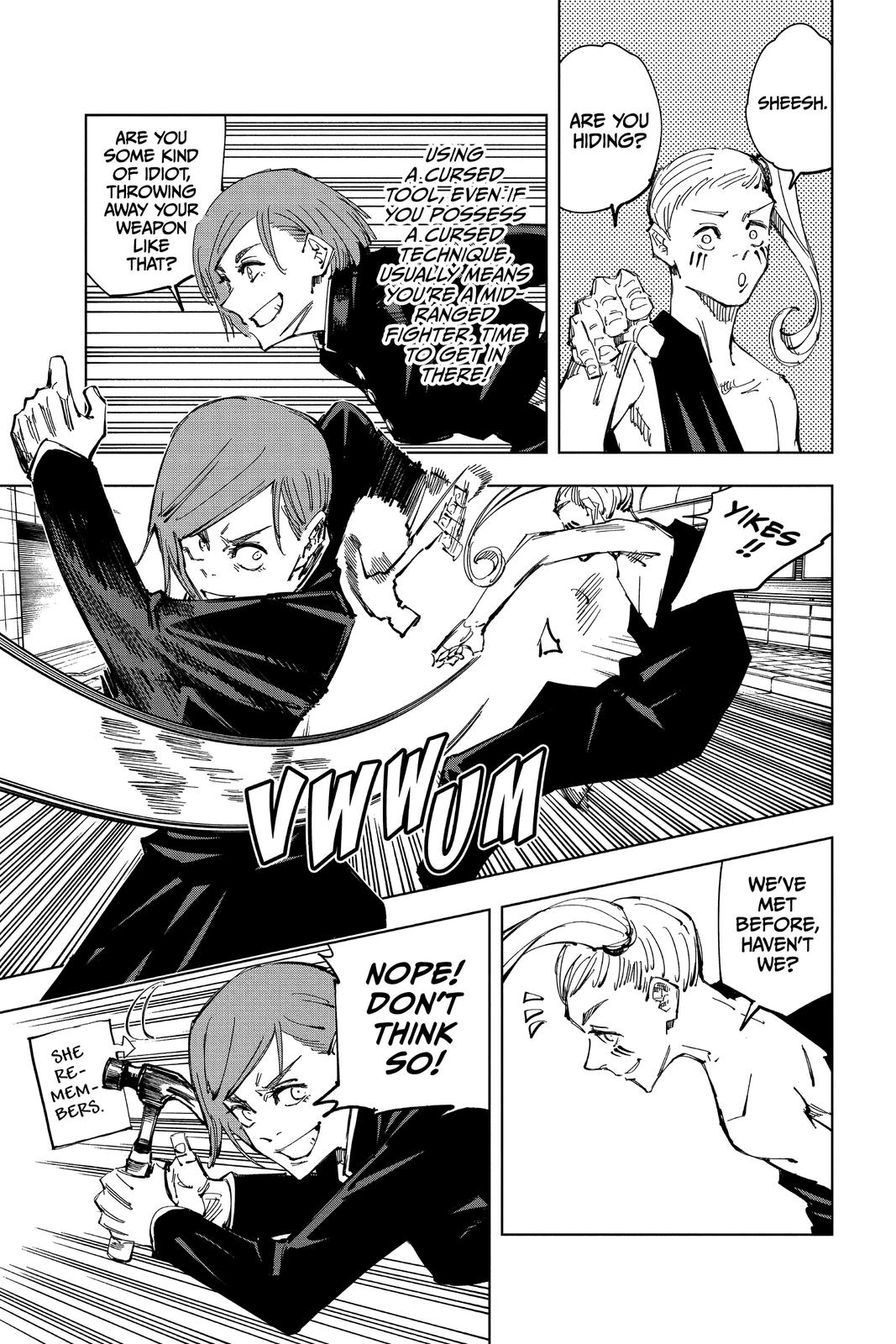 Read Jujutsu Kaisen ENGLISH Manga Online