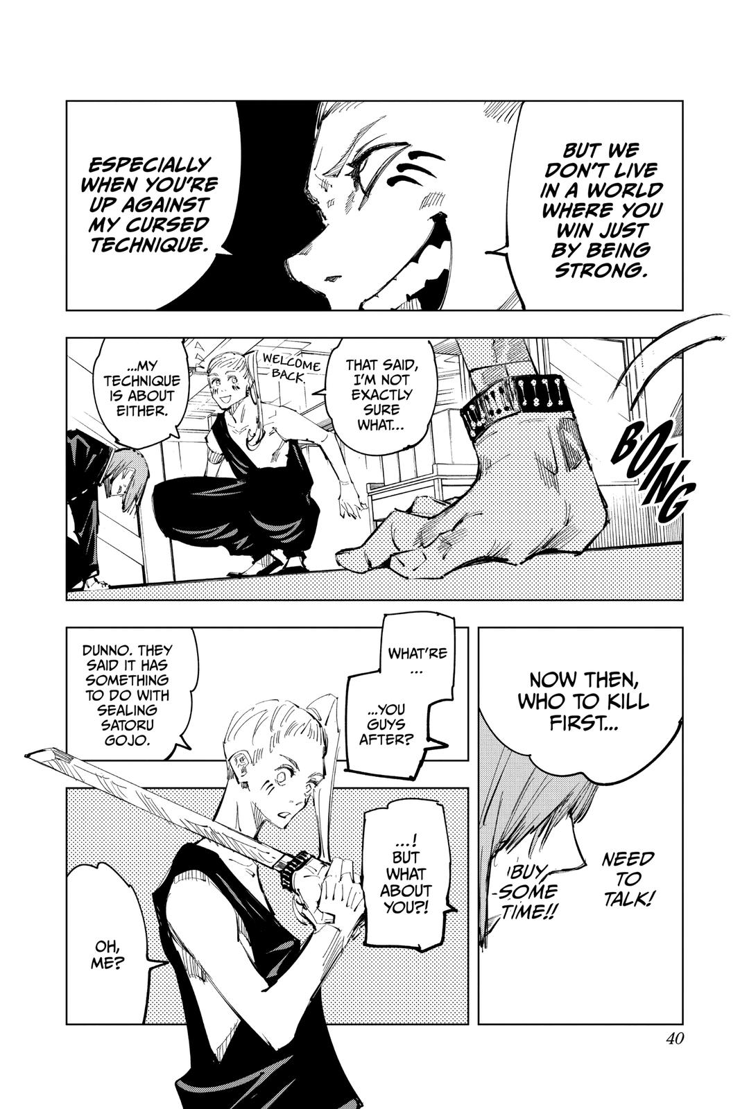 Read Jujutsu Kaisen ENGLISH Manga Online