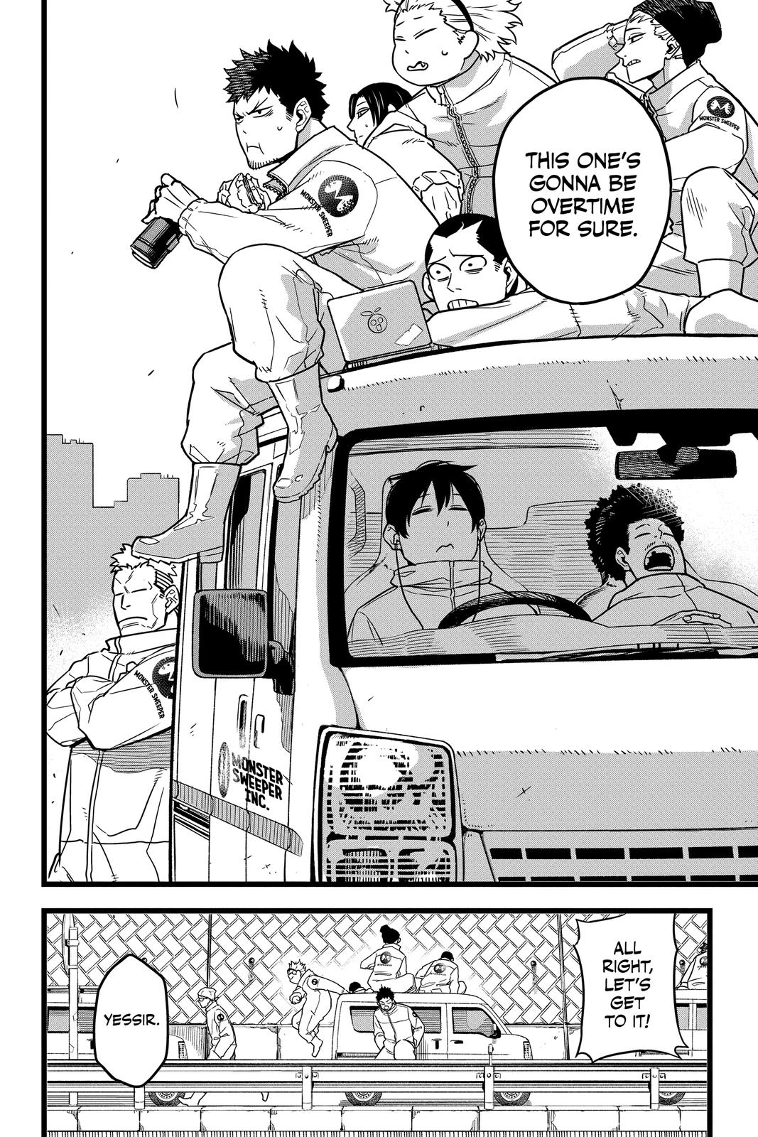 Read Kaiju No.8 ENGLISH Manga Online