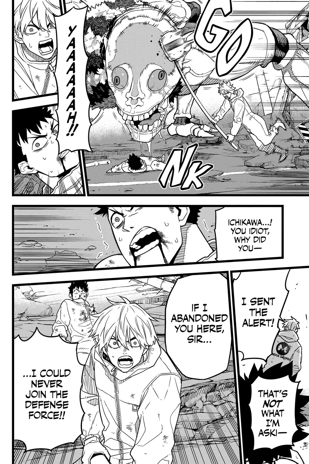 Read Kaiju No.8 ENGLISH Manga Online