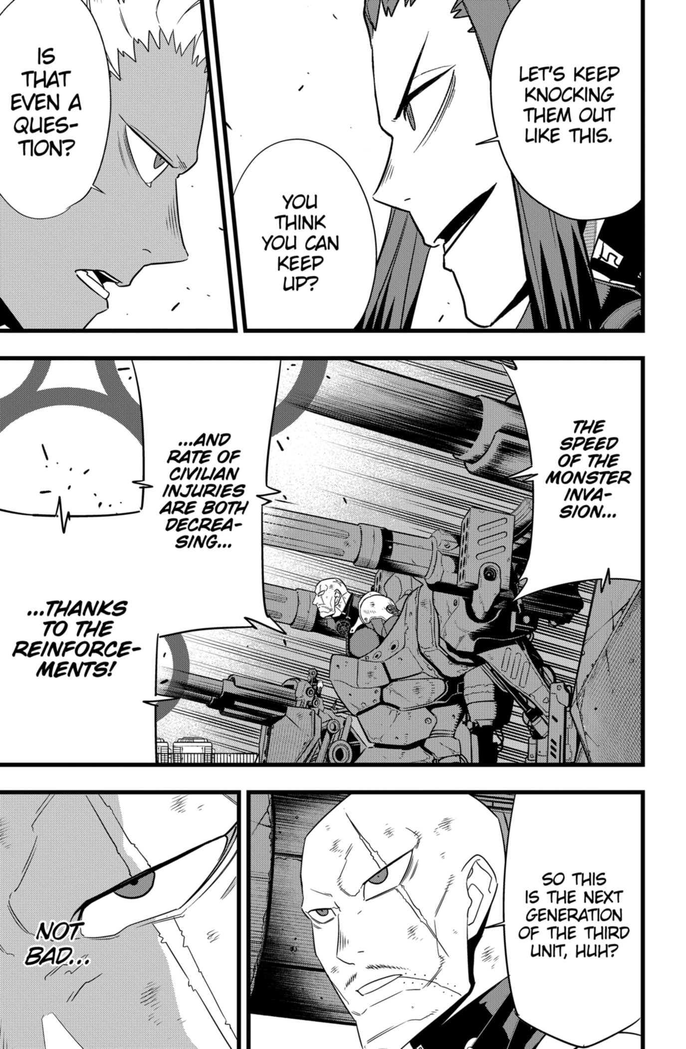 Read Kaiju No.8 ENGLISH Manga Online