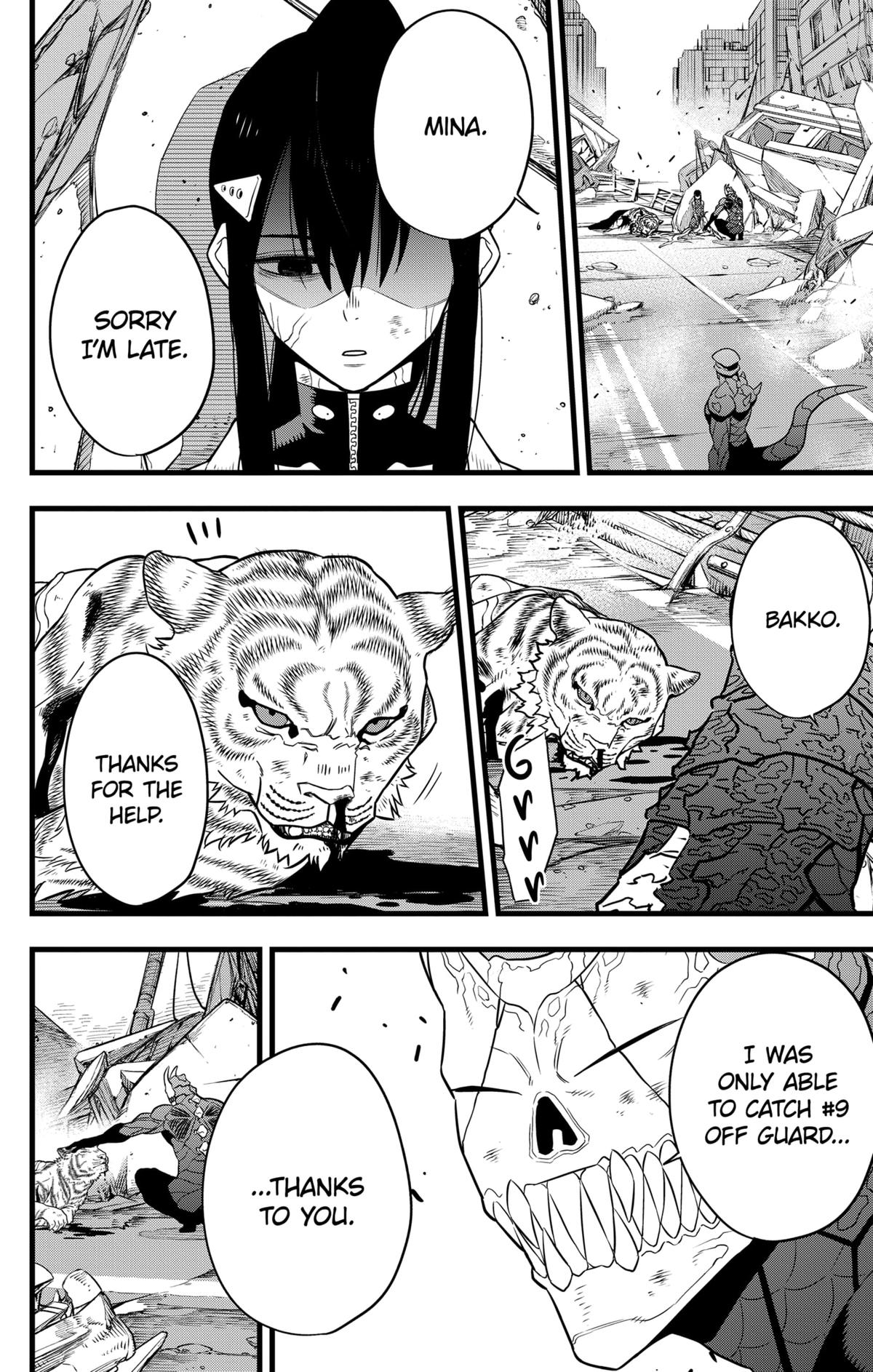 Read Kaiju No.8 ENGLISH Manga Online