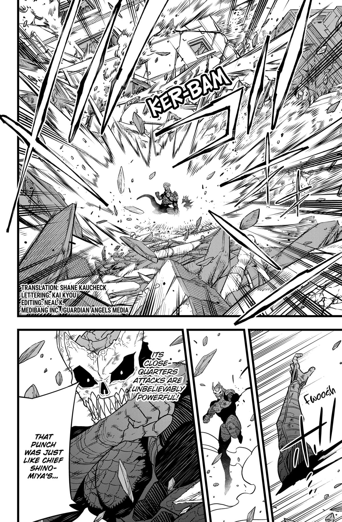 Read Kaiju No.8 ENGLISH Manga Online