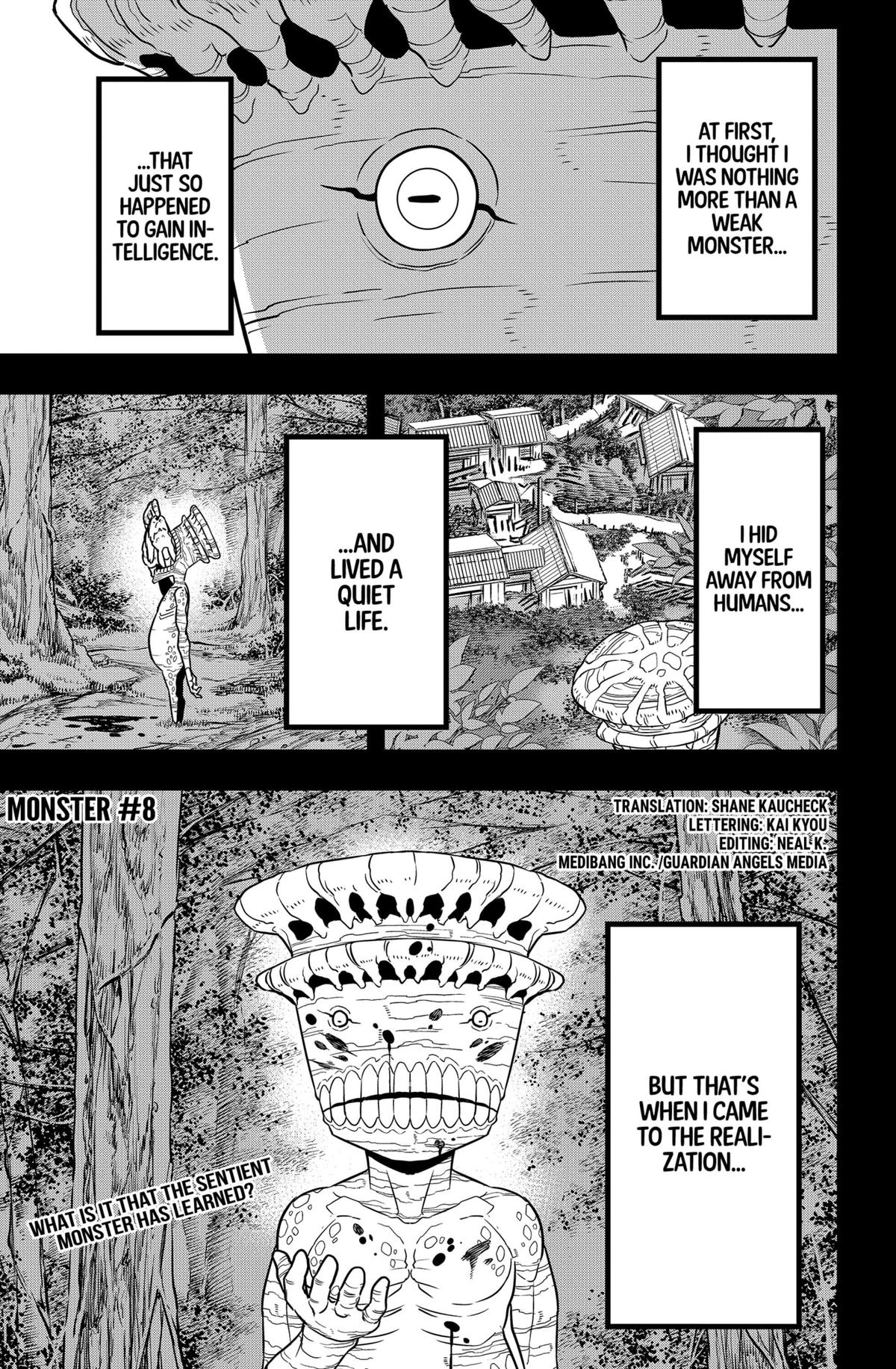 Read Kaiju No.8 ENGLISH Manga Online