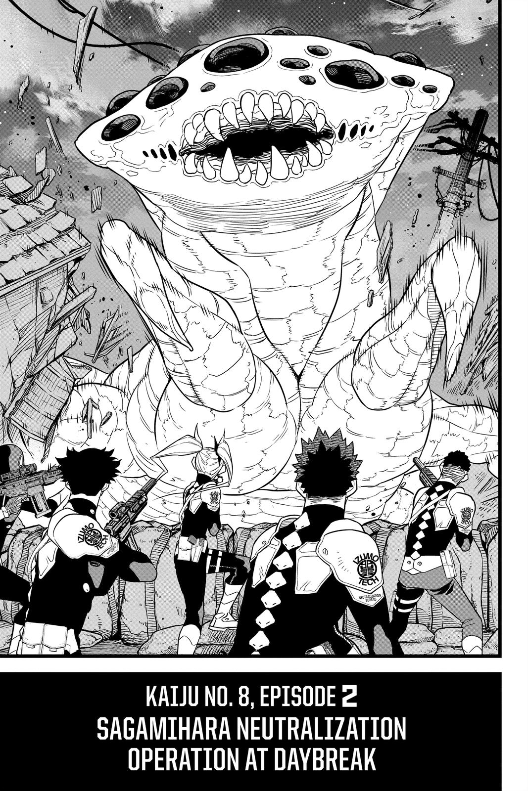 Read Kaiju No.8 ENGLISH Manga Online