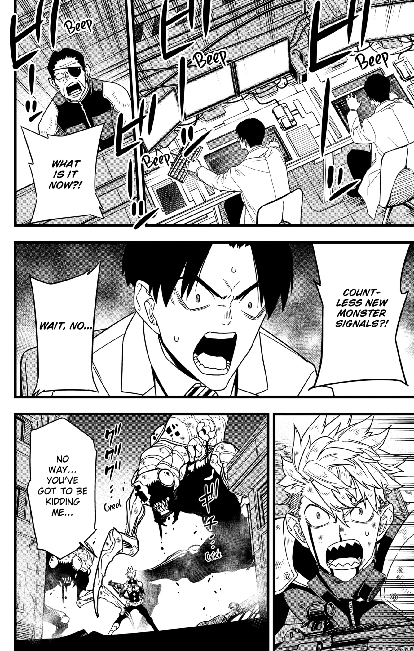 Read Kaiju No.8 ENGLISH Manga Online