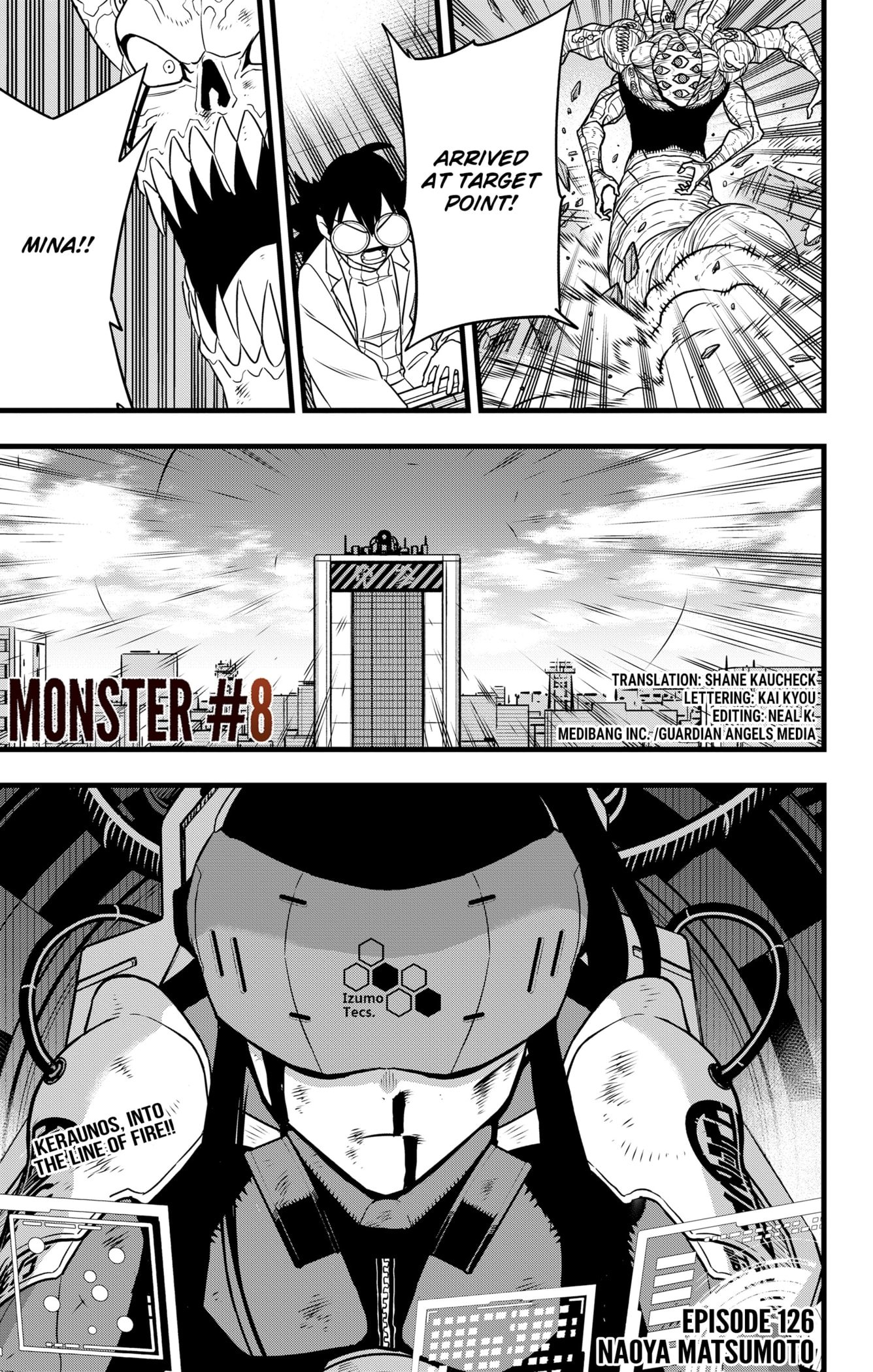 Read Kaiju No.8 ENGLISH Manga Online