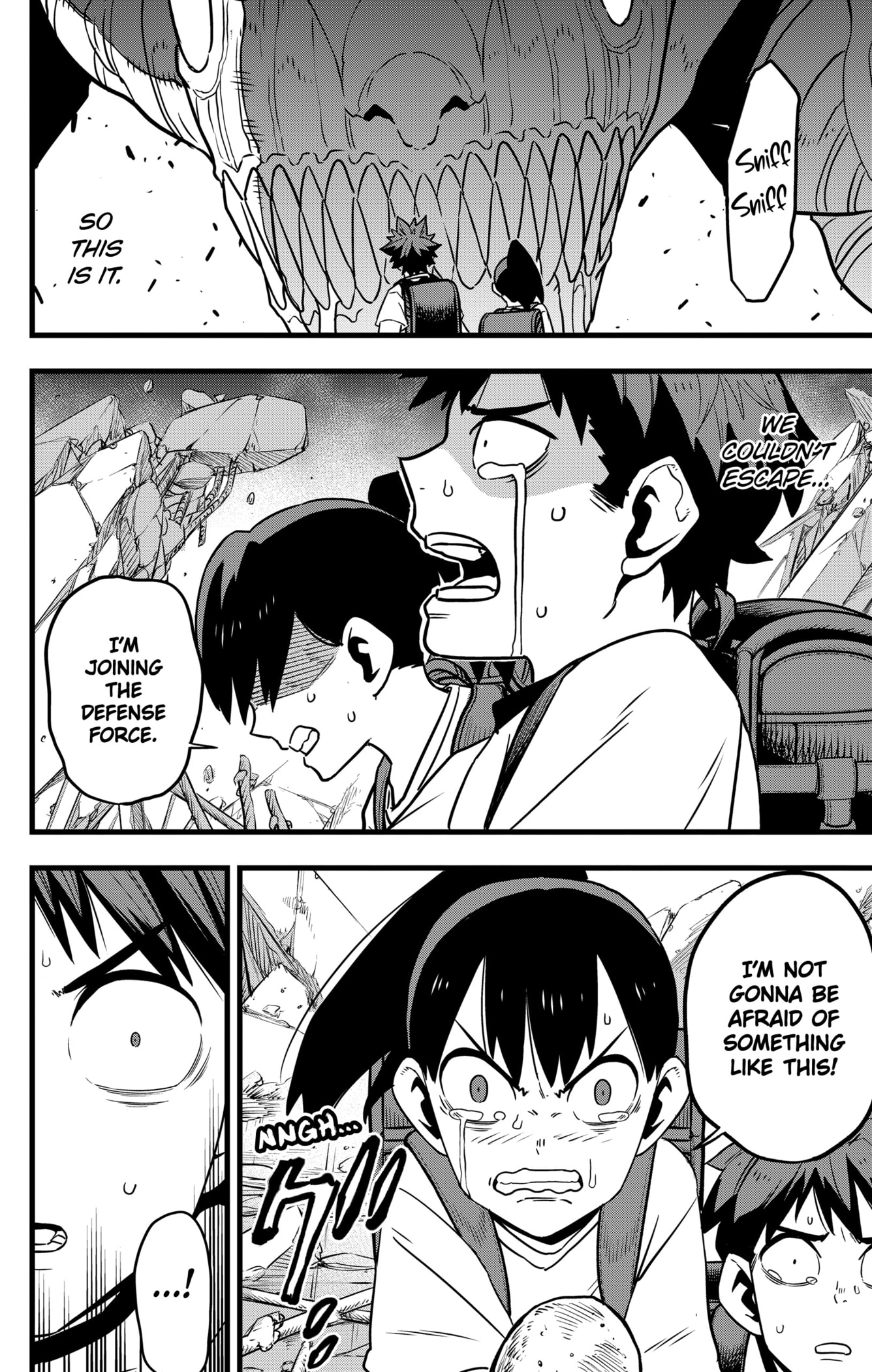 Read Kaiju No.8 ENGLISH Manga Online