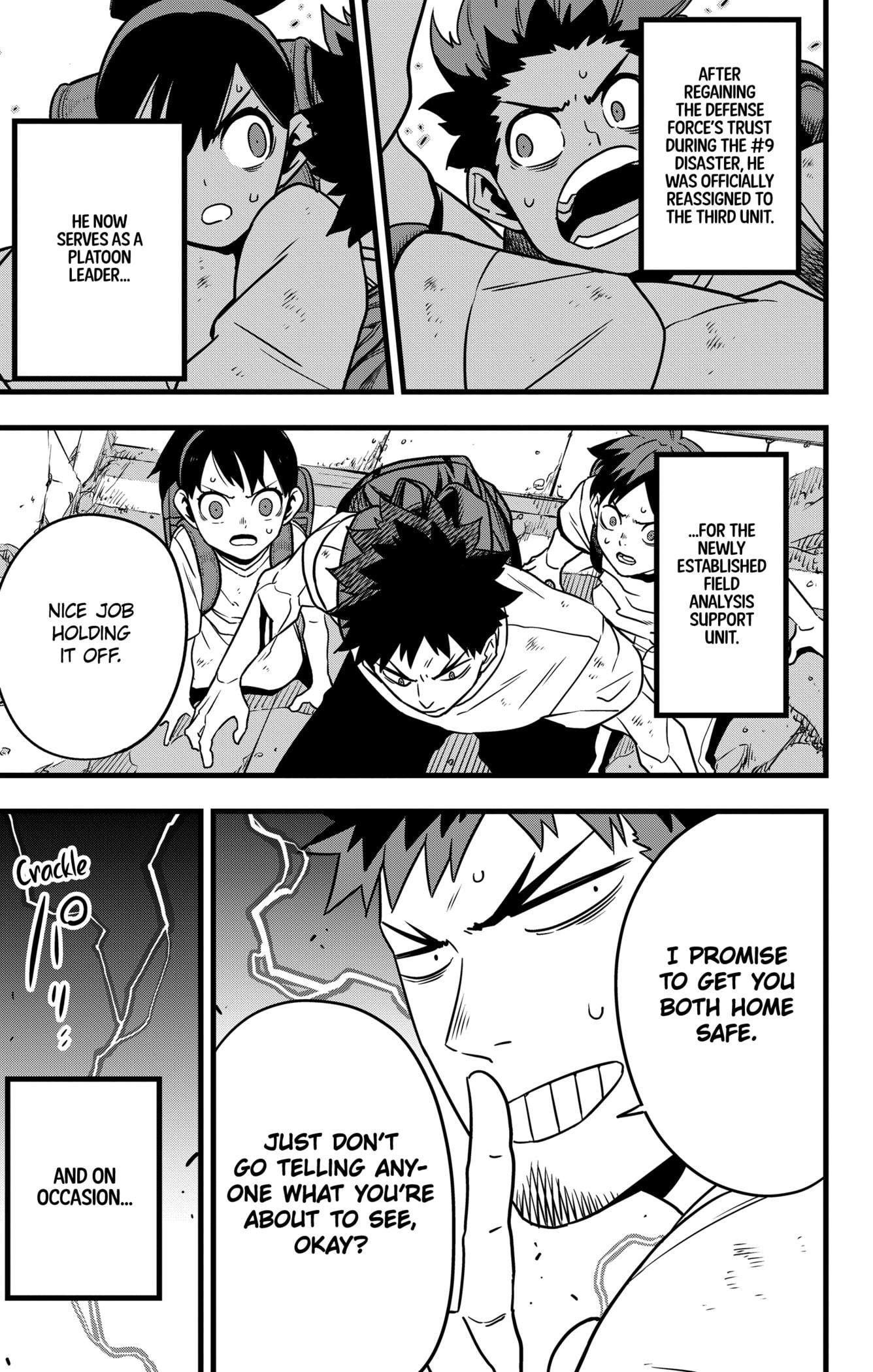 Read Kaiju No.8 ENGLISH Manga Online