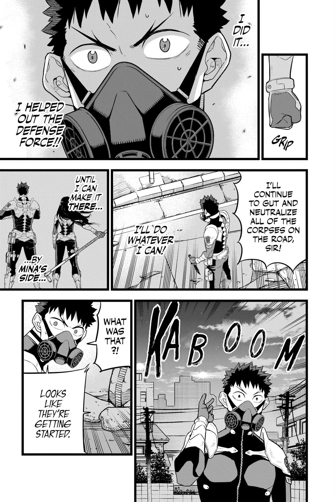 Read Kaiju No.8 ENGLISH Manga Online