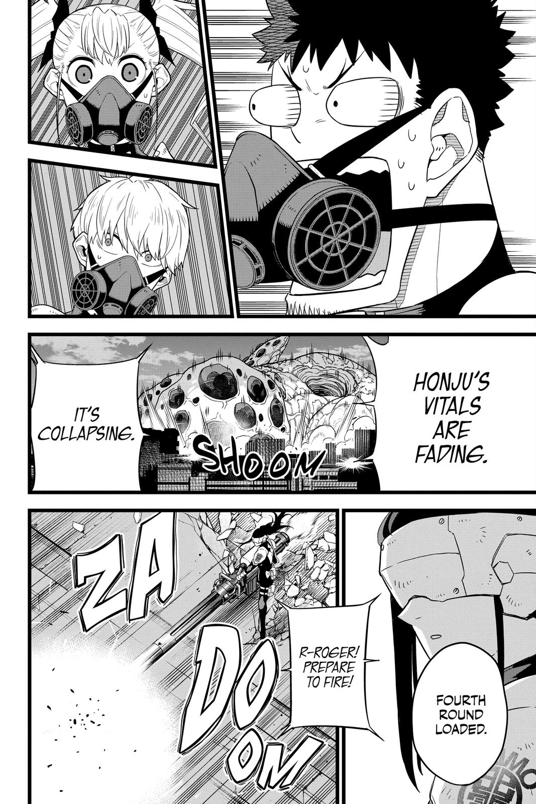 Read Kaiju No.8 ENGLISH Manga Online