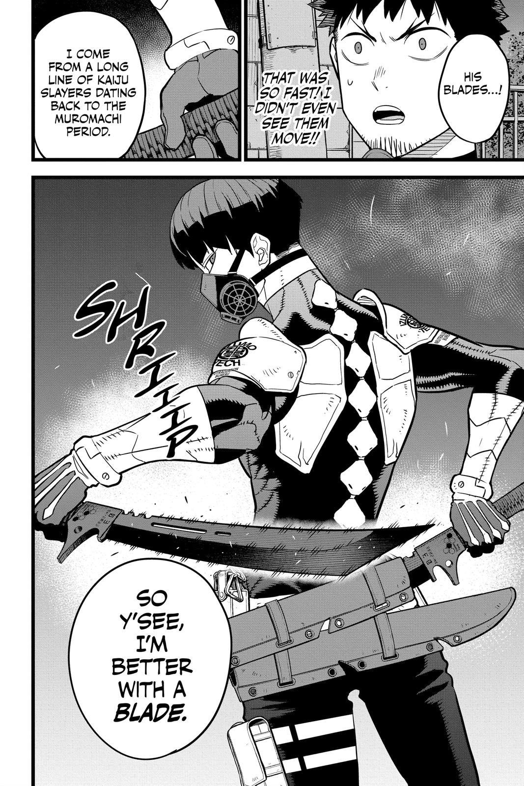 Read Kaiju No.8 ENGLISH Manga Online