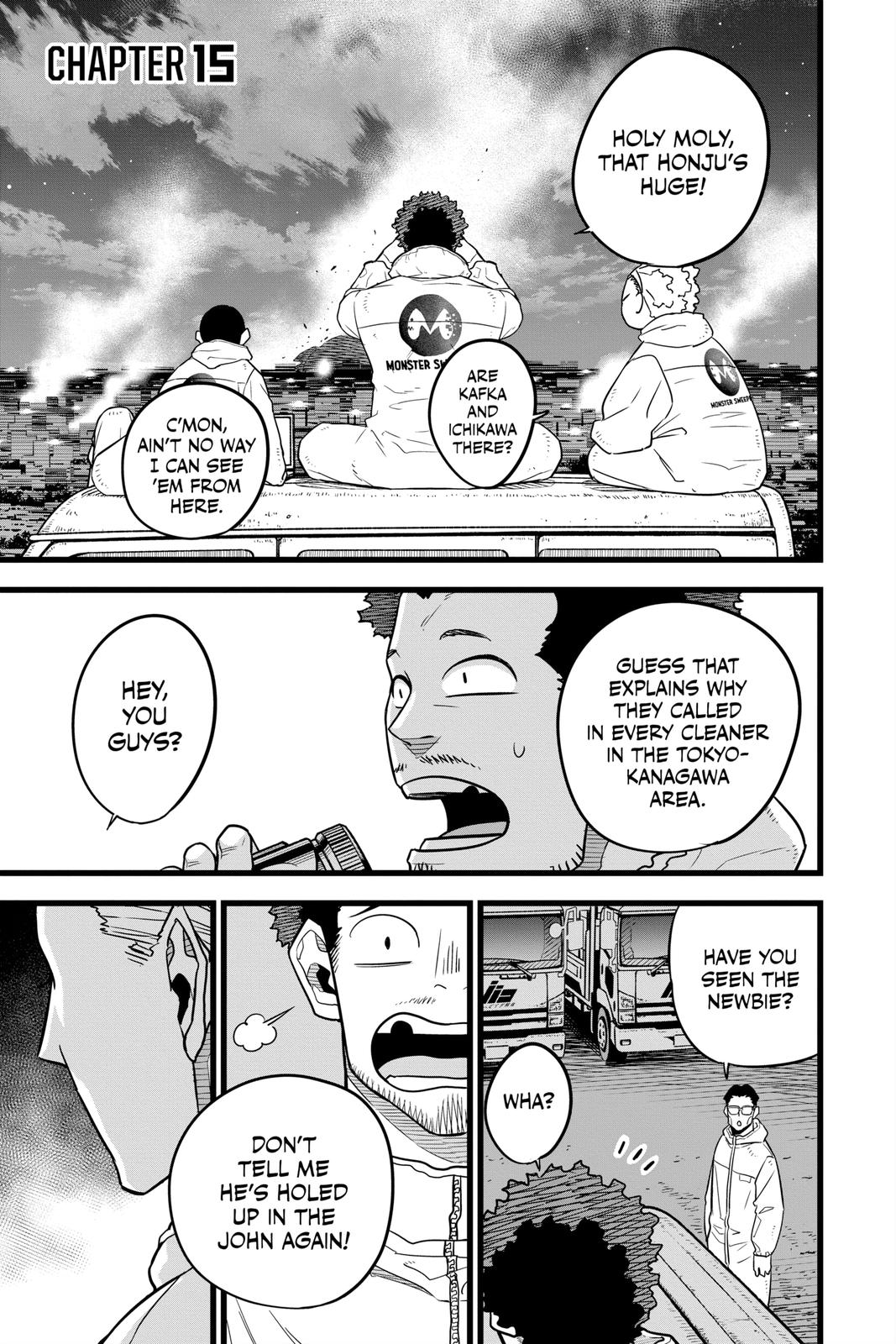 Read Kaiju No.8 ENGLISH Manga Online