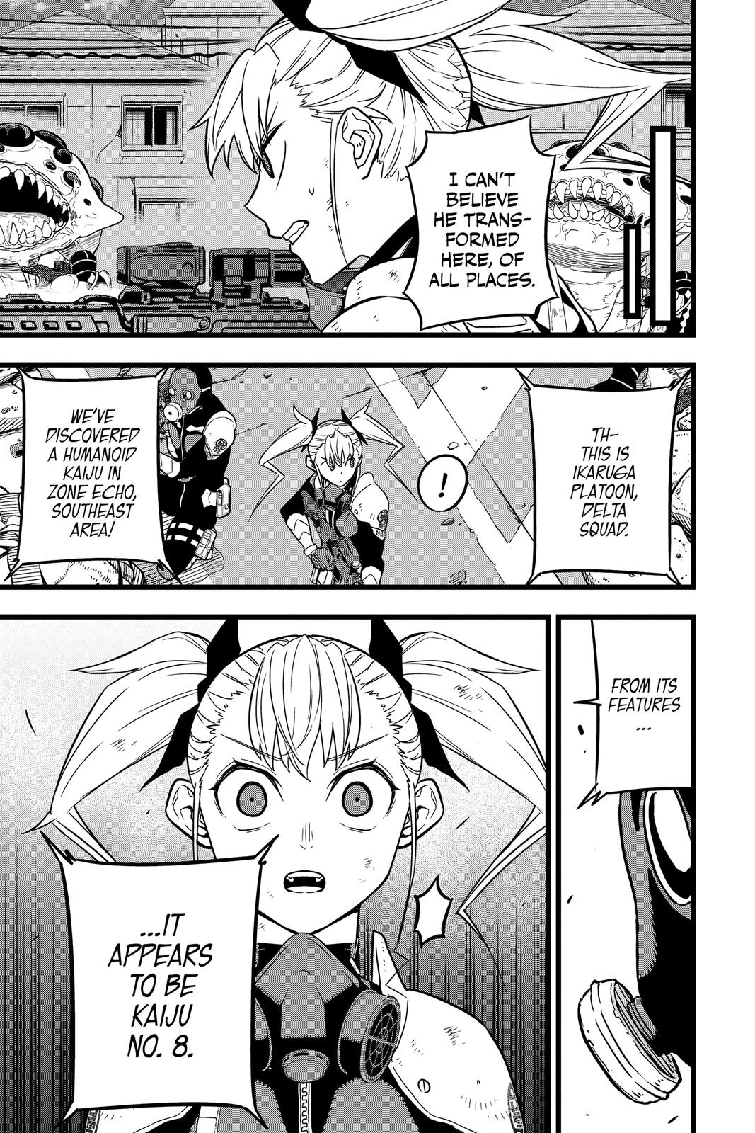 Read Kaiju No.8 ENGLISH Manga Online