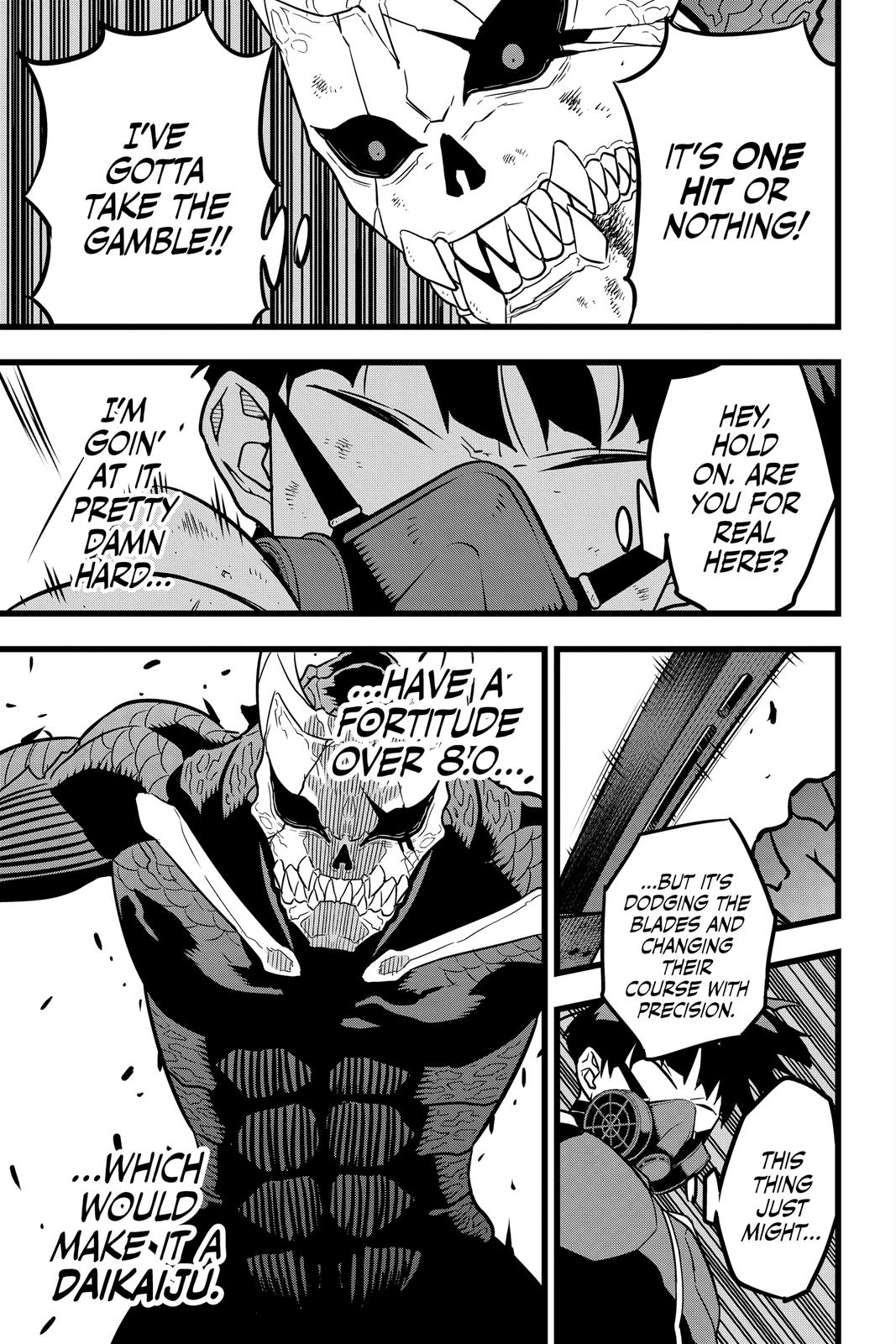 Read Kaiju No.8 ENGLISH Manga Online