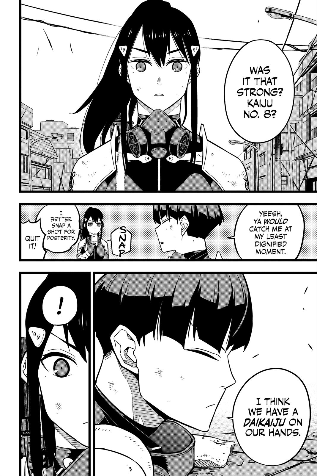 Read Kaiju No.8 ENGLISH Manga Online