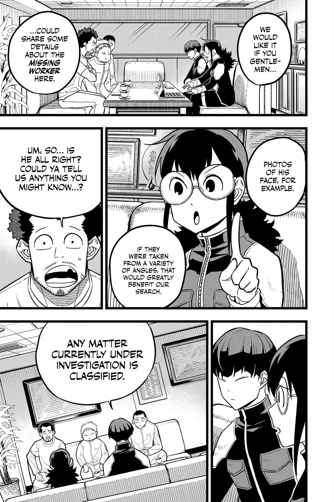 Read Kaiju No.8 ENGLISH Manga Online