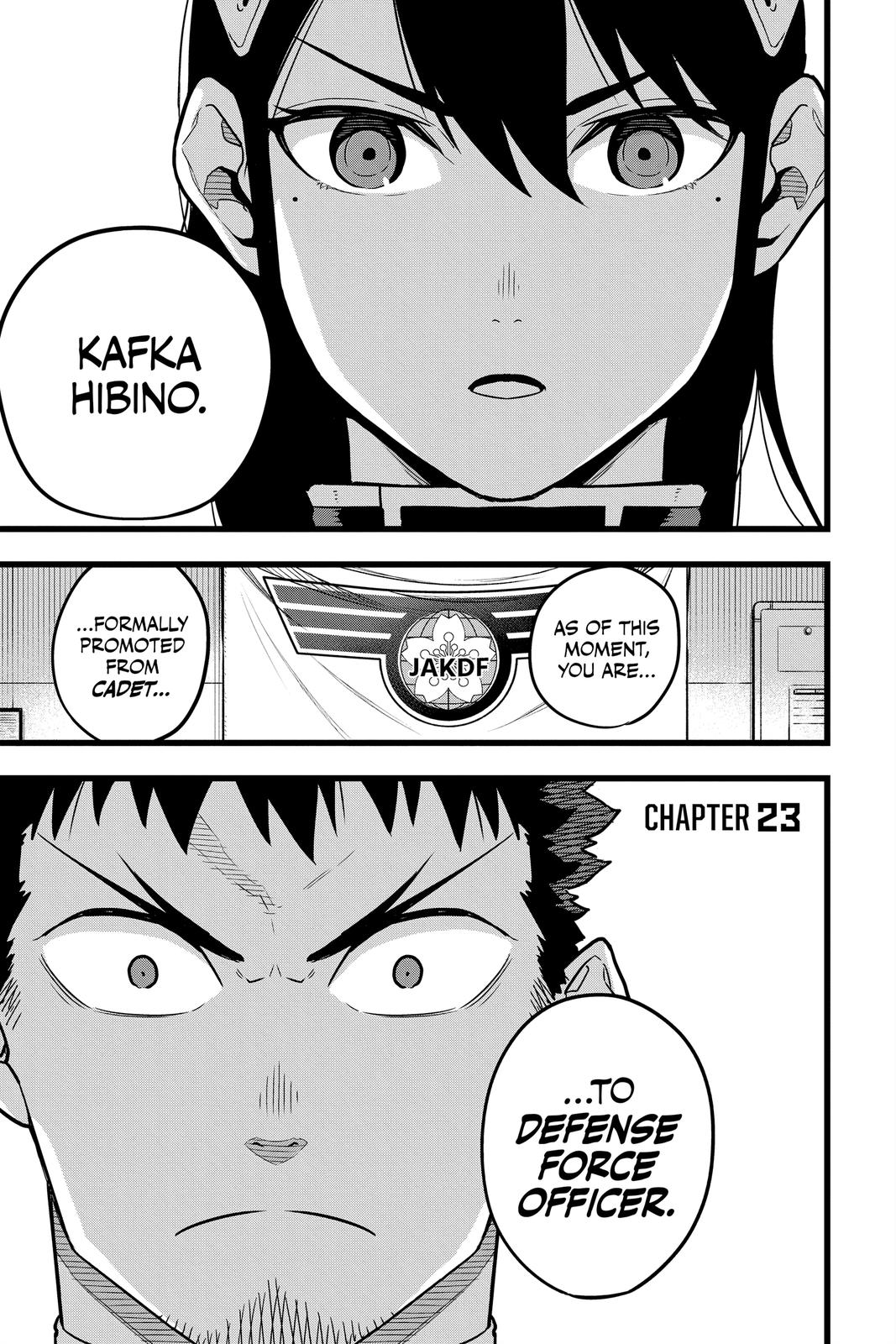 Read Kaiju No.8 ENGLISH Manga Online