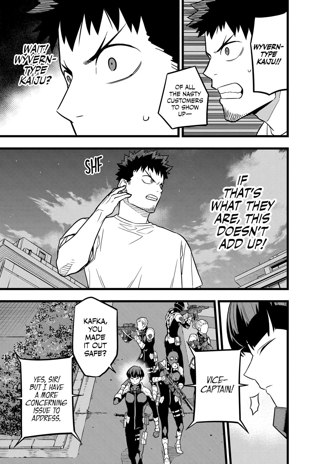 Read Kaiju No.8 ENGLISH Manga Online