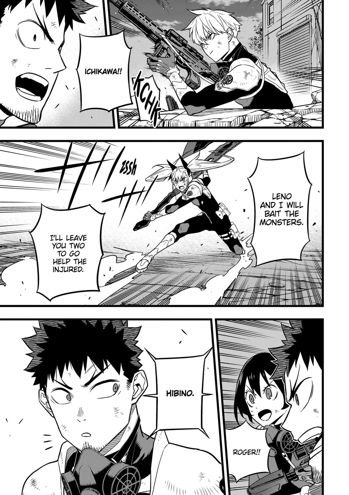 Read Kaiju No.8 ENGLISH Manga Online