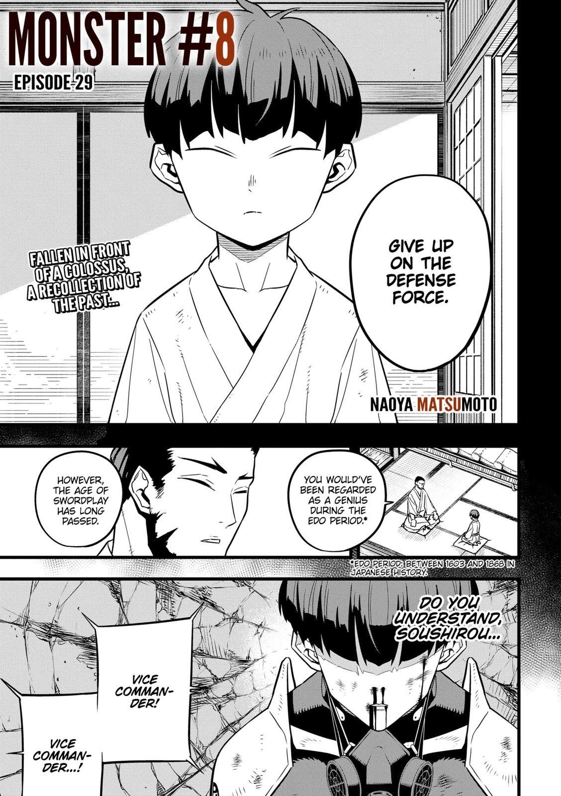 Read Kaiju No.8 ENGLISH Manga Online