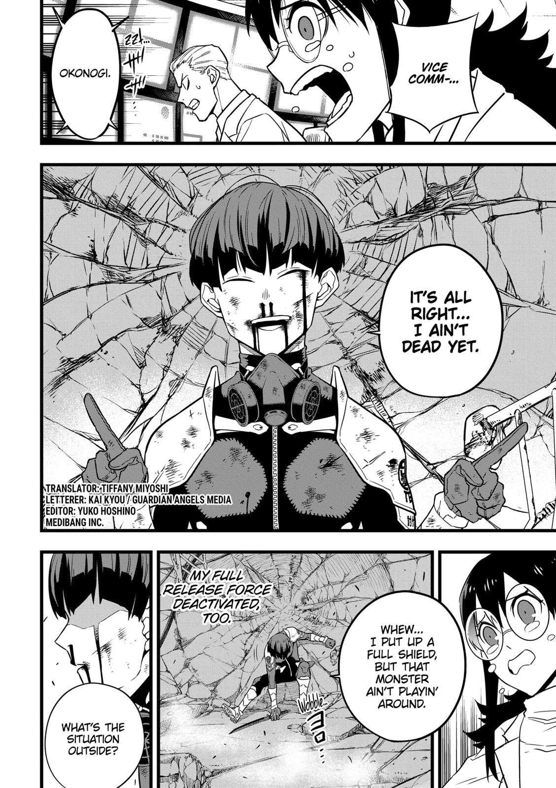 Read Kaiju No.8 ENGLISH Manga Online