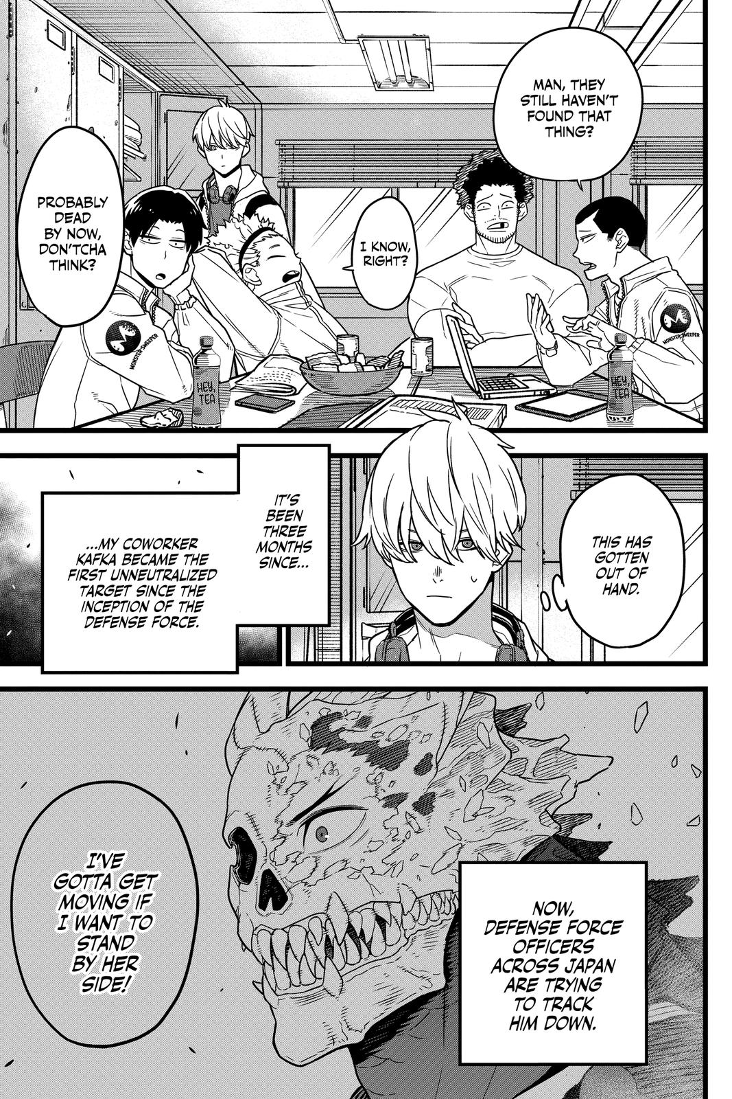 Read Kaiju No.8 ENGLISH Manga Online