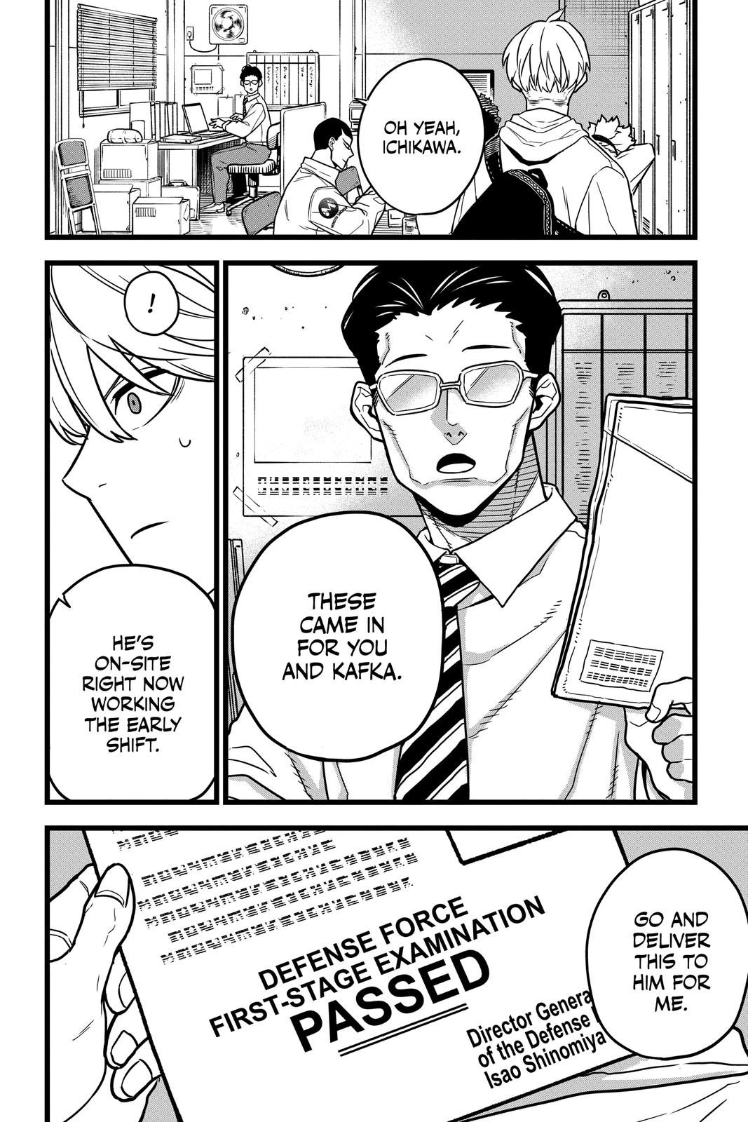 Read Kaiju No.8 ENGLISH Manga Online