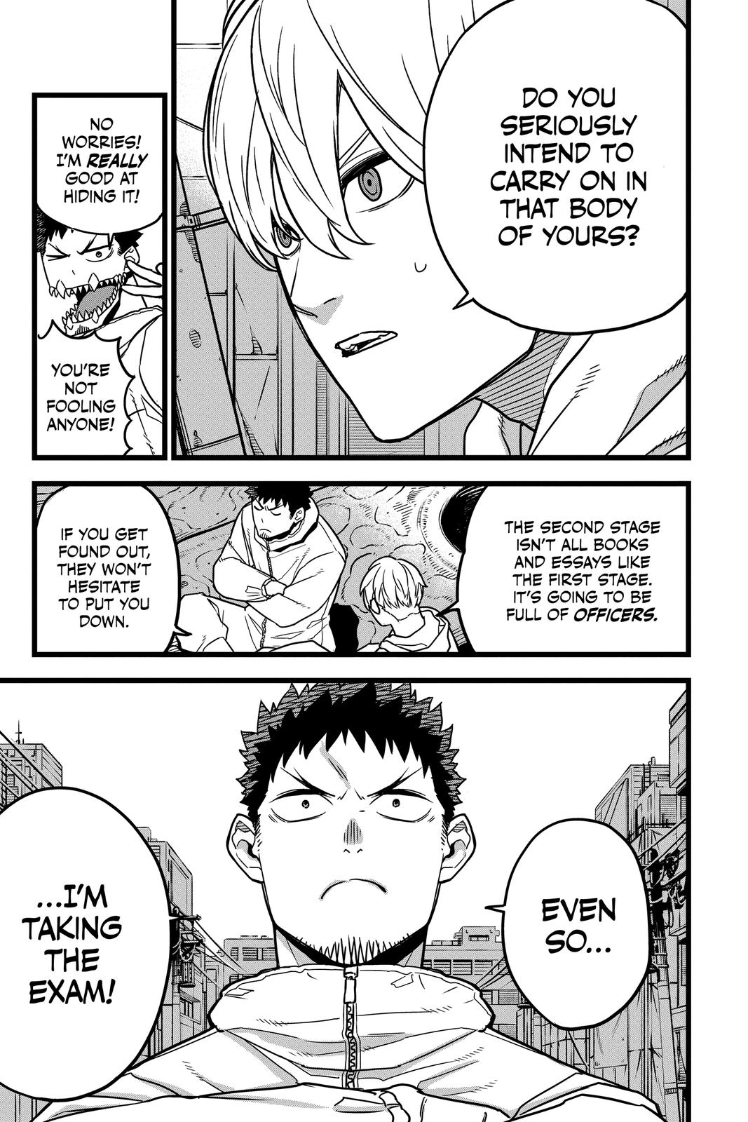 Read Kaiju No.8 ENGLISH Manga Online