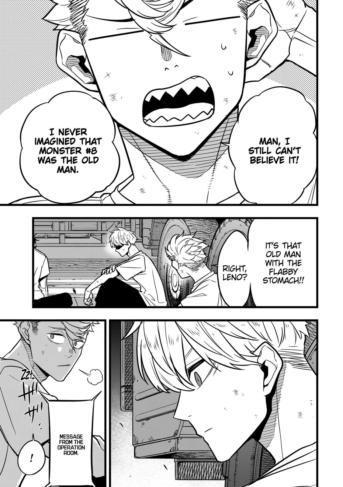 Read Kaiju No.8 ENGLISH Manga Online